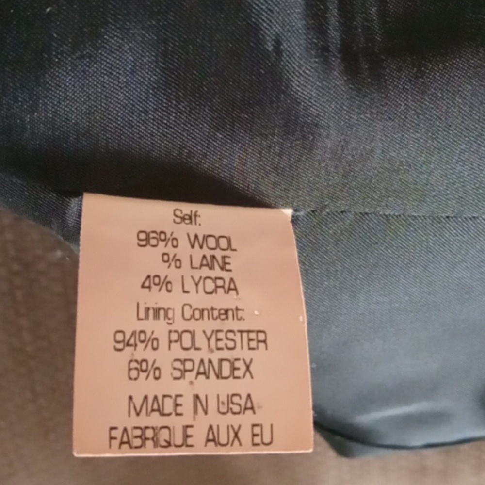 Theory Black Wool Blazer Jacket FLAW - Picture 4 of 11